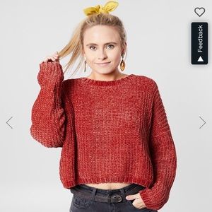 NWT billabong cosmic dream sweater